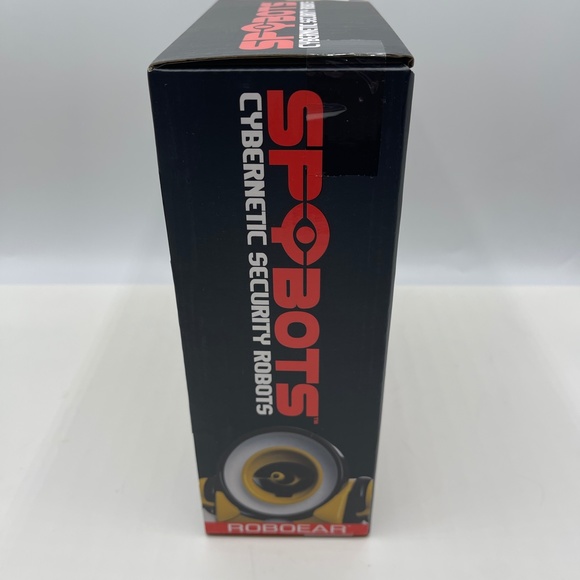 SPYBOTS Cybernetic Security Robots ROBOEAR Yellow Remote Listening Robot NEW - Picture 5 of 7